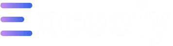 Logo blanc d'Exceefy Exceefy